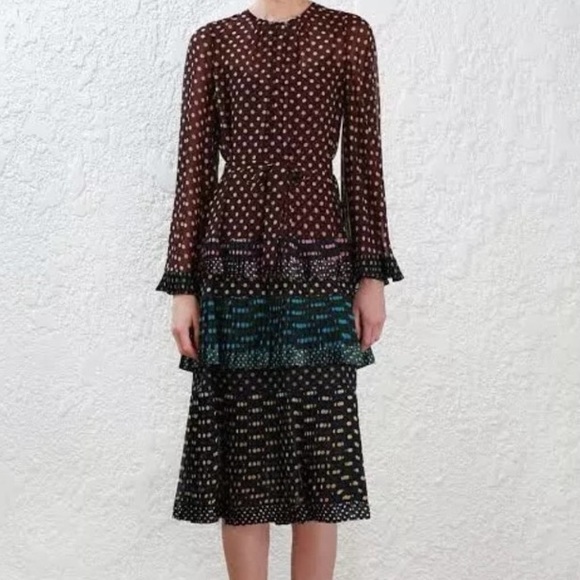 Zimmermann Dresses & Skirts - NWT Zimmermann maples tiered polka dot dress